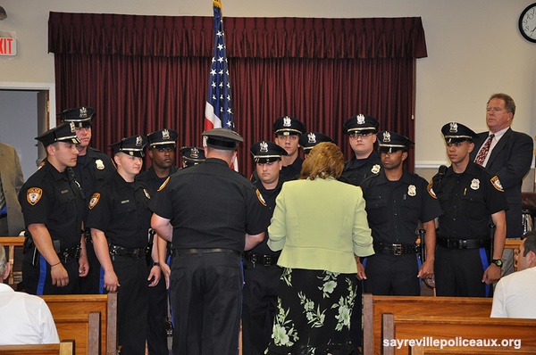 New Auxiliary Police Officers - 2013 swearing in.