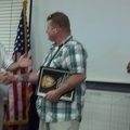Lt. Ray Graf retires after 22 years of service.  