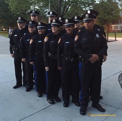 11 Sayreville Police Auxiliary recruits - Class 49