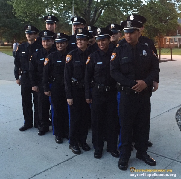 11 Sayreville Police Auxiliary recruits - Class 49